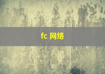 fc 网络